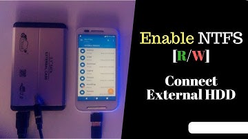 How to Enable NTFS On Android Phone with Write Access | Connect External Hard Disc On Any Android