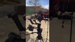 #PYXIS6k with the #Anamorfake #Dulens 58mm T2.4 APO lens out #stockvideo shooting yesterday.