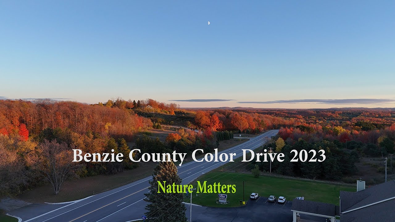 Benzie County Color Drive Fall 2023 - YouTube