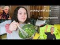 making guacamole and also a fool of myself (cooking with julia)