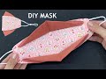 Diy Breathable 3D Face Mask Easy To Make Sewing Tutorial At Home | How to Fabric Face Mask New Ideas