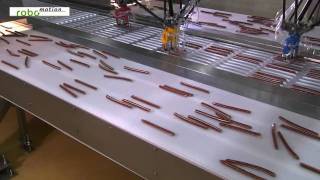 ABB Robotics - Picking and packing salami snacks