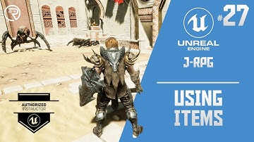 Unreal Engine 4 Tutorial - JRPG Part 27: Using Items Cont.