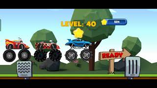 BALAPAN MOBIL MONSTER Level 40 - end | EDUKASI KARTUN ANAK | GAME MONSTER TRUCKS screenshot 5