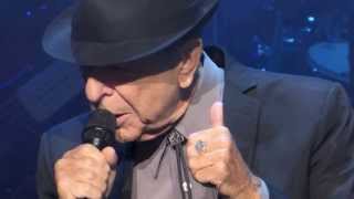 Leonard Cohen, The Future, Brussels, 30-06-2013