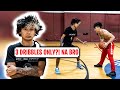 Can GIO WISE Score With ONLY 3 DRIBBLES? Trash Talker Gets EXPOSED! 1v1 Basketball Game