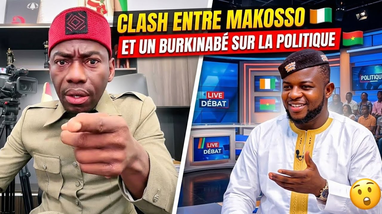 MAKOSSO AVEC UN BURKINABÉ DANS LOURD DÉBAT
