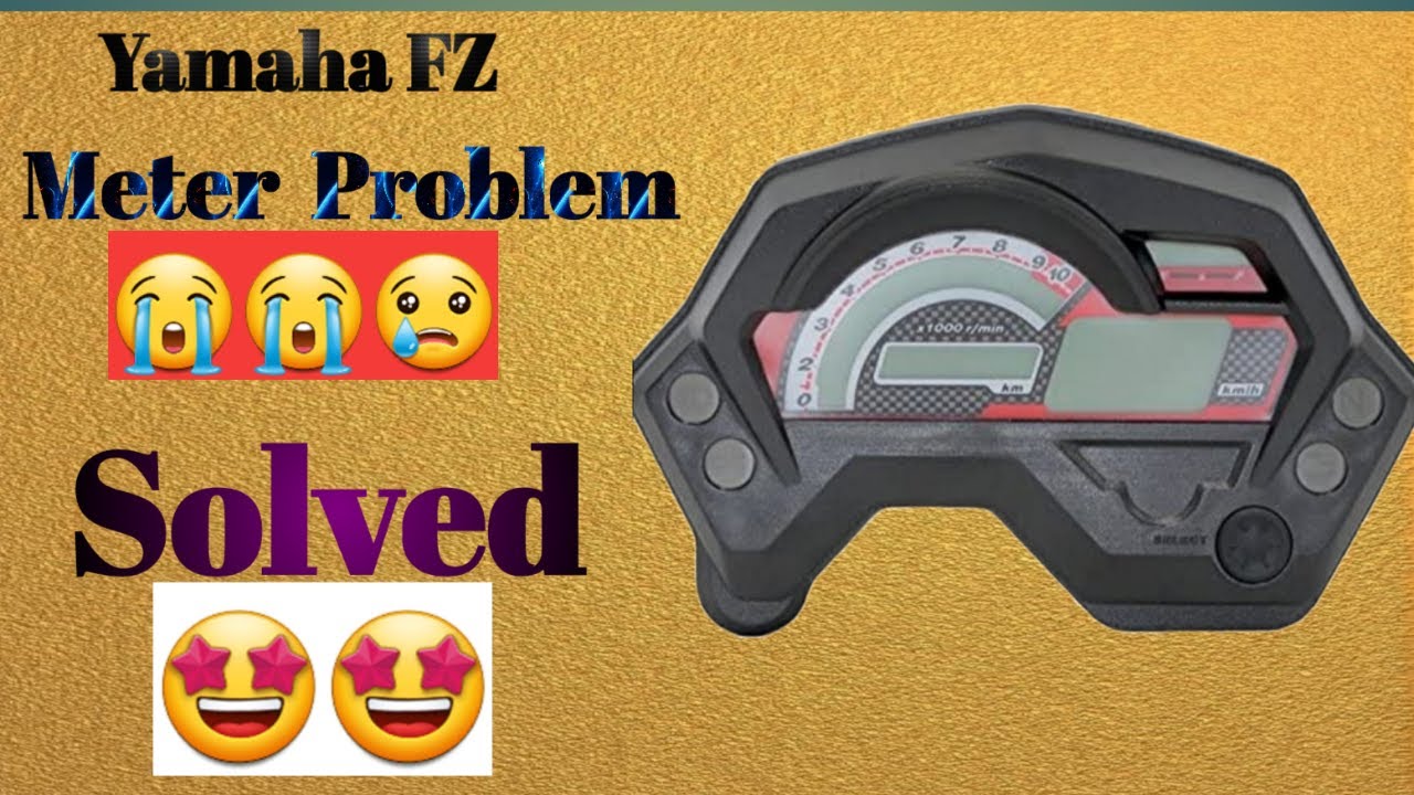 FZ Speedometer not work by ashu autotech YouTube