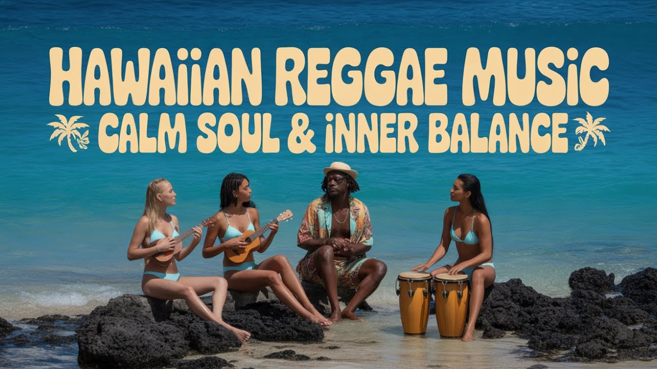 Hawaiian Reggae Beach Vibes Music for Summer Days Ocean Breeze and Feel Good Island Lifestyle