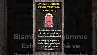 Evinizde Sürekli Tartışma Mı Var? | Nazar ve Kavga İçin Şifa Duası