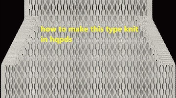 Hqpds craftbill  basic knowledge | hqpds | knitting 