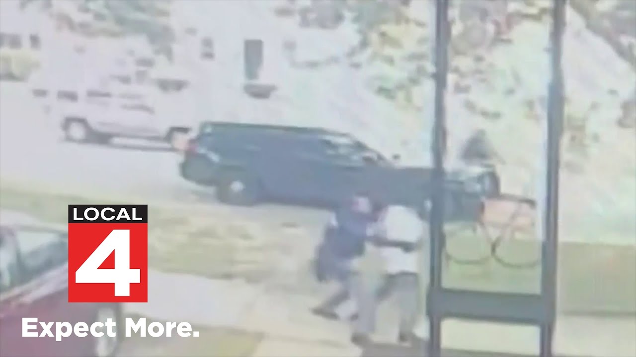 Rough treatment by Detroit police officers under investigation - YouTube