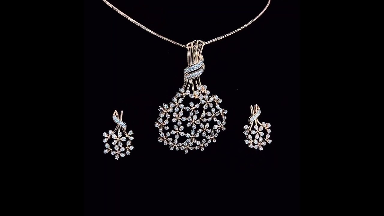 18k ITALIYAN PANDANT SET  