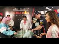 Max Verstappen, Alex Albon y Rafa Márquez divirtiéndose en “The House of Motorsport” de PUMA