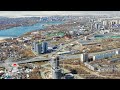 Аэросъемка жилого комплекса по улице Карбышева (Танковое кольцо) 2022