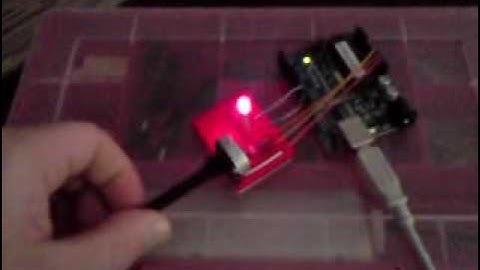 Arduino LED Fade Red-Blue