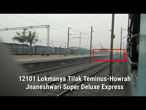 12101 JNANESHWARI SUPERDELUXE OVERTAKE 🔥🔥