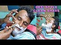 Desi sytle Beard shaving & face massage By Rajen barber | Indian ASMR | Tingles guaranteed