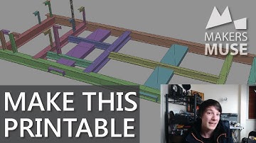 How to make Engineering Assemblies 3D Printable using Meshmixer