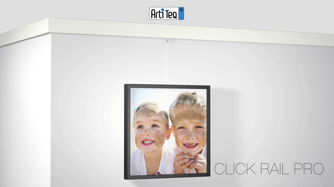 Artiteq Click Rail Pro Bilderschiene von Alle-Aufhängesysteme.de