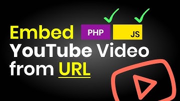 Embed YouTube Video from URL | PHP & JavaScript (jQuery)