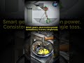 One Motor, Two Speeds! Clever Stir-Fryer Mechanism ⚙️🍳 #engineering #mechanism #shorts