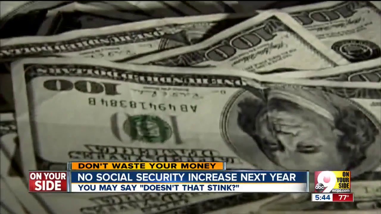newspaper mockup Don't expect an increase in Social Security this year