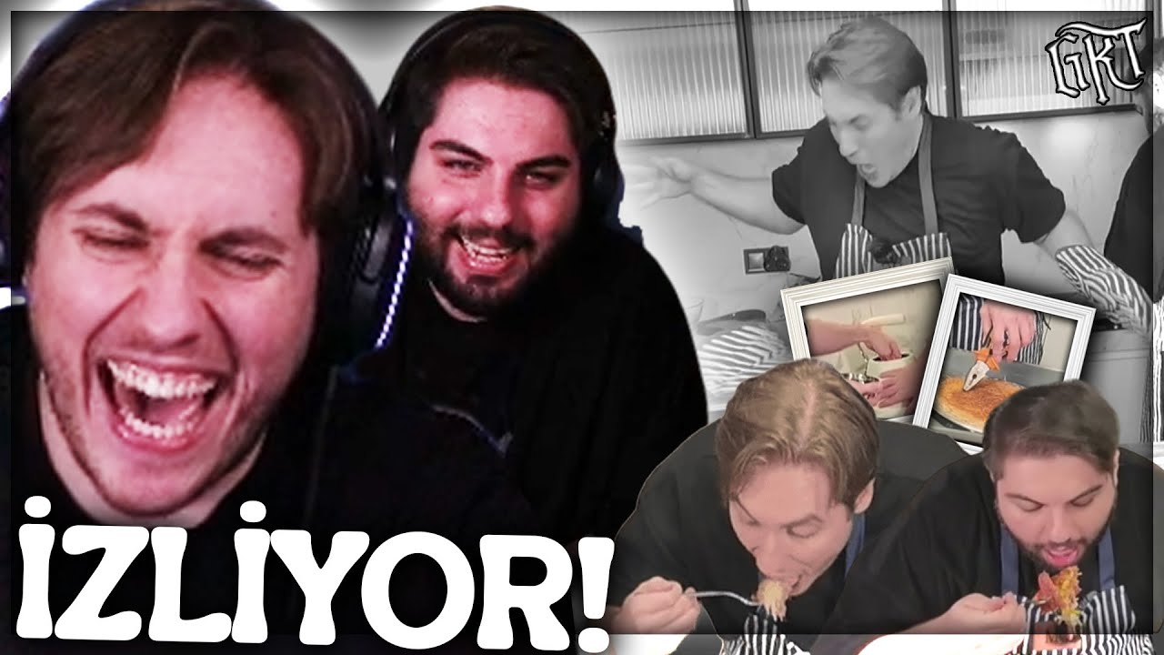 RRaenee ve Lazona YEMEK YAYINI KOMİK ANLAR editimi İZLİYOR!