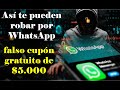 ✆ Cupones gratuitos, engaño a través de WhatsApp, analizando el código fuente 🧟