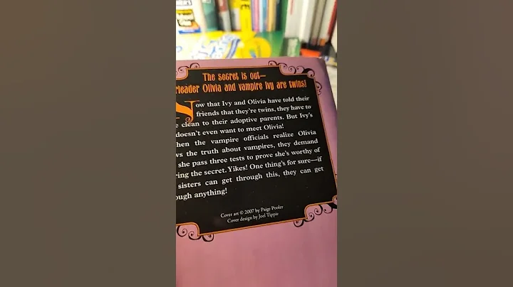 The book of My sister the vampire  revamped