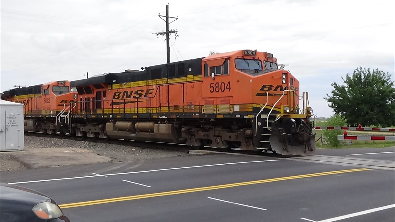 BNSF Coal Train in Denver, Colorado - YouTube