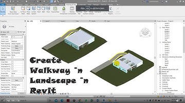 Create Walkway in Landscape in Revit
