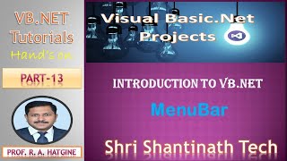 Implementation of Menu Bar in VB NET
