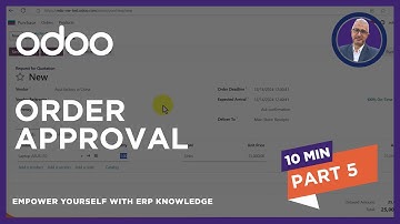 Purchase Order Approval at Odoo 18 - تحديد حد لطلبات الشراء للموظفين على تطبيق المشتريات بسستم أودوو