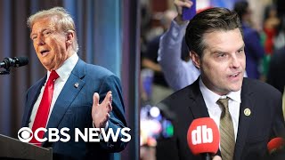 Trump picking Gaetz for AG may be loyalty test for senators
