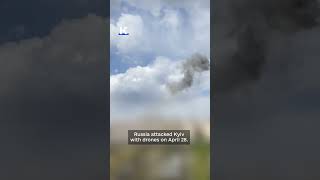 Russia strikes Kyiv with Shahed drones