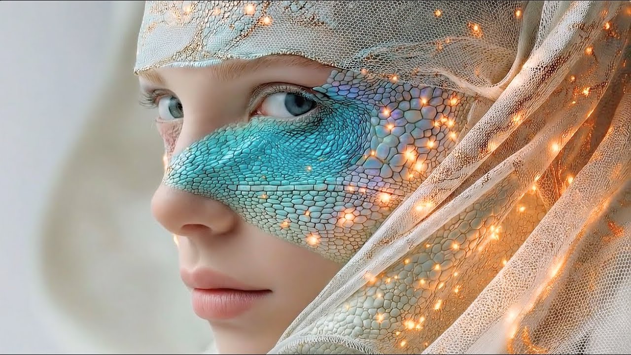 Surreal AI Movement Video 4K | Chameleon Bloom