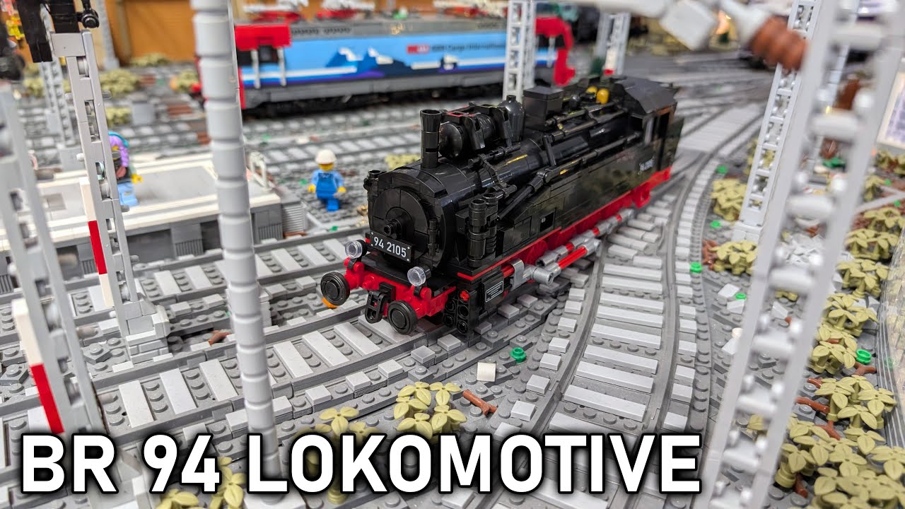 BR 94 Dampf-Lokomotive für die Stadt! • BRICK WORLD KLEMMBAUSTEIN / LEGO UPDATE (477)