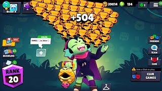 WILLOW NONSTOP to 500 TROPHIES! Brawl Stars