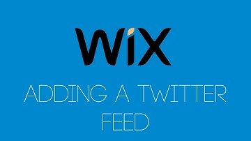 Adding A Twitter Feed To Your Wix Website - Wix.com Tutorial - WIx My Website