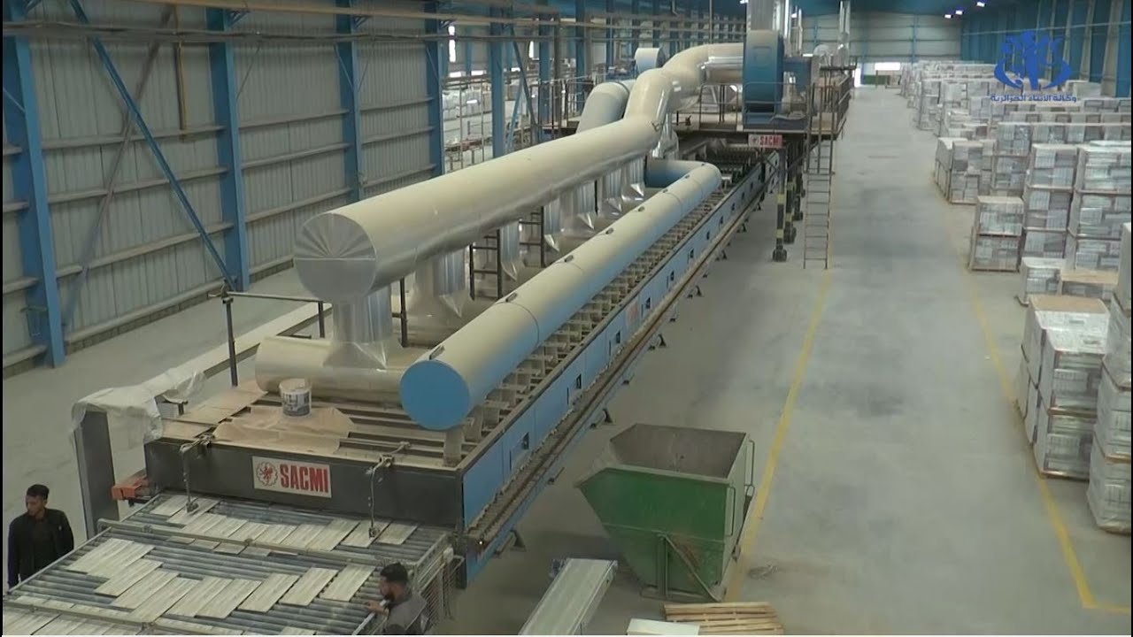 مصنع الخزف والسيراميك ببلدية العش ببرج بوعريريج .. آفاق واعدة في التصدير