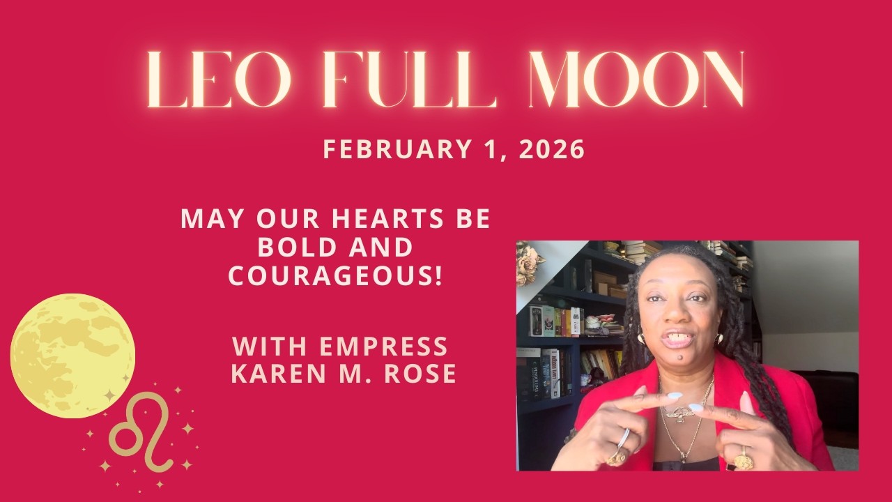 May Our Hearts be Bold and Courageous | Full Moon in Leo 🦁🌕 ️‍🔥♑️ - YouTube