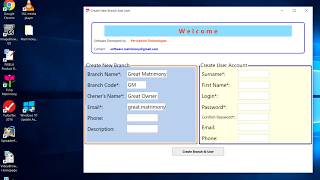 Run Matrimony Application screenshot 2