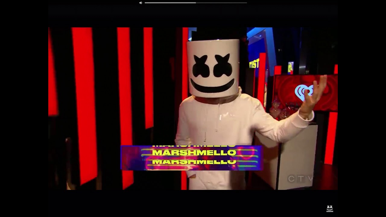 marshmello face reveal YouTube
