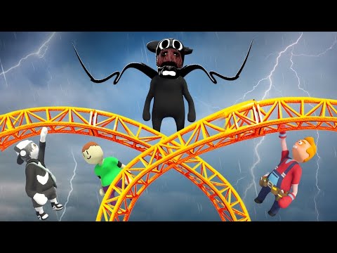 МУЛЬТЯШНАЯ МЫШЬ SCP ИЩЕТ НАС! САМАЯ ДИКАЯ НЫЧКА! УГАРНЫЕ ПЛАСТИЛИНОВЫЕ ПРЯТКИ В HUMAN FALL FLAT
