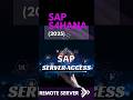 S4hana server acesss babutechnologies #sapaccess#sap##s4hanaserveraccess #sapaccess #s4hana #sapibp