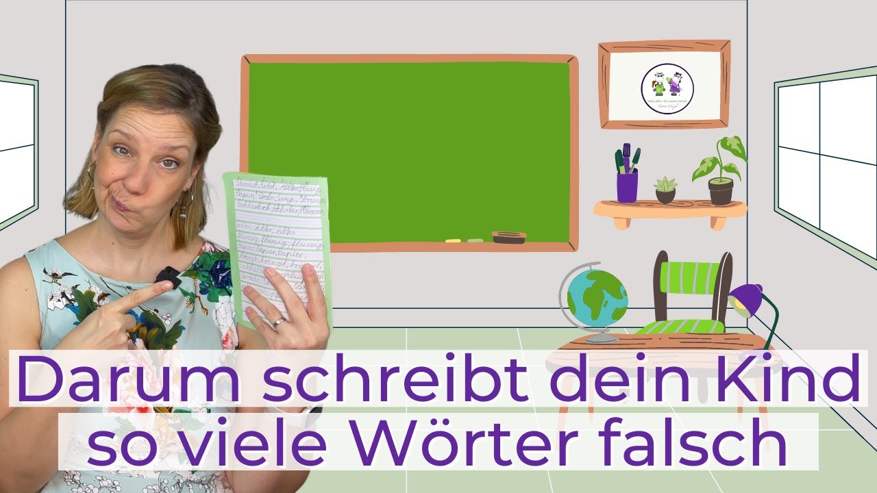 📝 Ständig schreibt mein Kind die Wörter falsch – 3 Tipps
