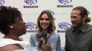 Arielle Kebbel (Olivia) and Jason Lewis (Joe Strong) talk about Midnight, Texas