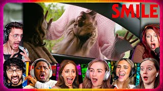 Smile Jumpscare Reactions Smile 2022 Movie Reaction First Time Watching