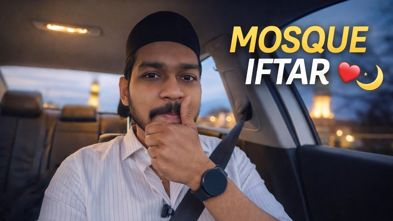  What Everyone Had to Break Their Fast 🌙 | Iftar at the Mosque ❤️ 